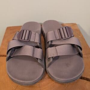 Chaco Chillos Slide Sandal Muted Purple Recovery Sporty Comfy Hiking - Size 6